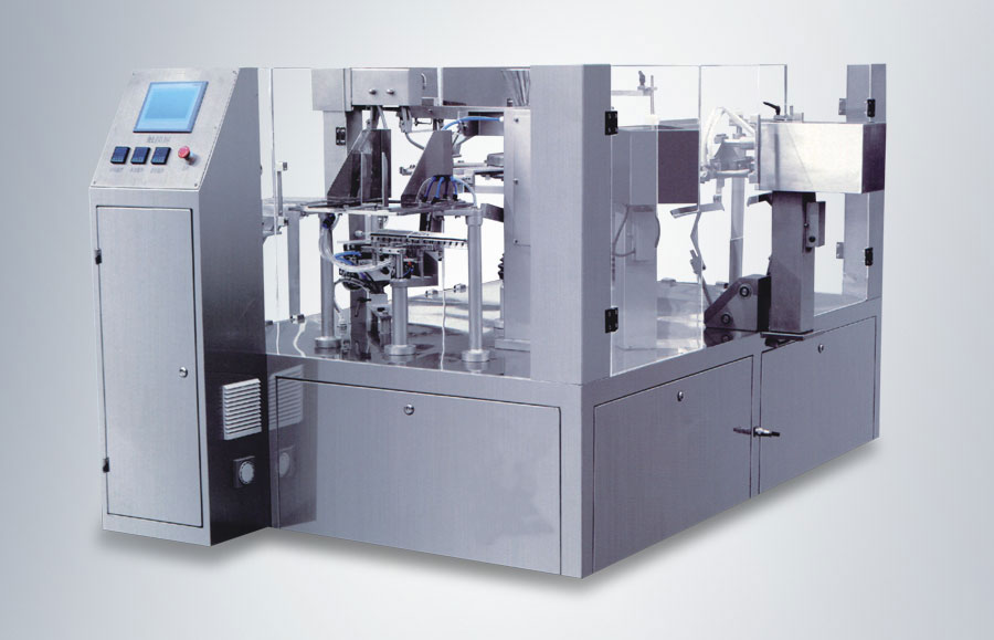 HY8-300R大規(guī)格給袋式包裝機