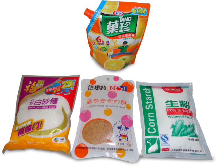 HY8-200Y液體醬體給袋式包裝機樣品圖